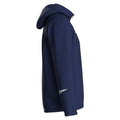 Navy-White - Pack Shot - Umbro Mens Total Training Waterproof Jacket