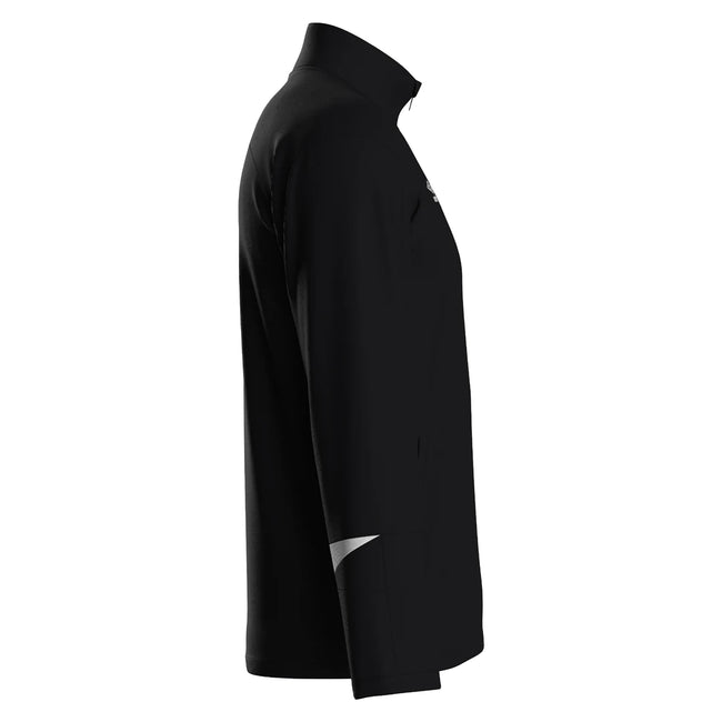 Black-White - Pack Shot - Umbro Mens Total Training Knitted Track Jacket
