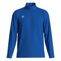 Royal Blue-White - Front - Umbro Mens Total Training Knitted Track Jacket