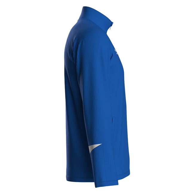 Royal Blue-White - Pack Shot - Umbro Mens Total Training Knitted Track Jacket