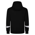 Black-White - Back - Umbro Childrens-Kids Total Training Knitted Hoodie