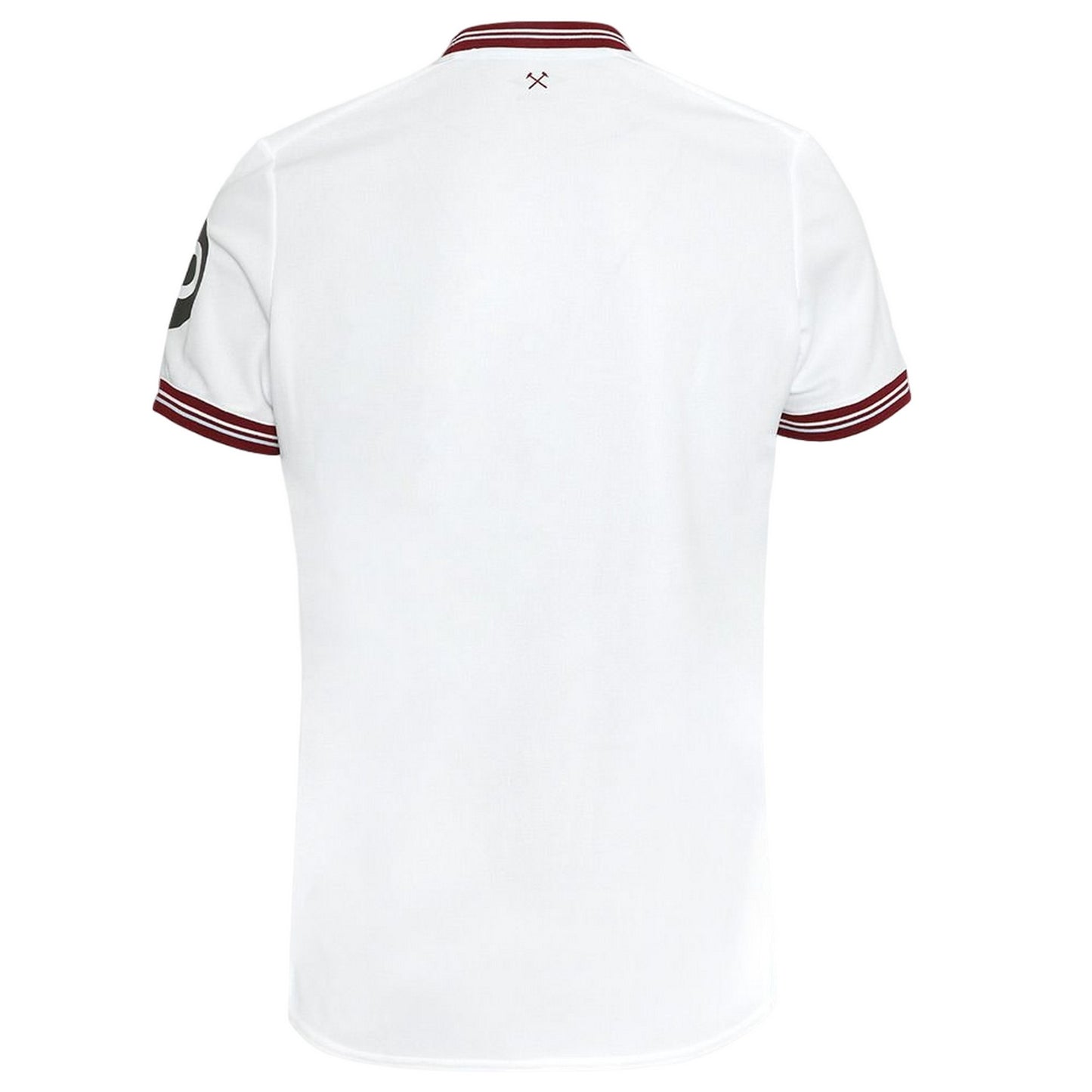 White-Maroon - Back - Umbro Childrens-Kids 23-24 West Ham United FC Away Jersey