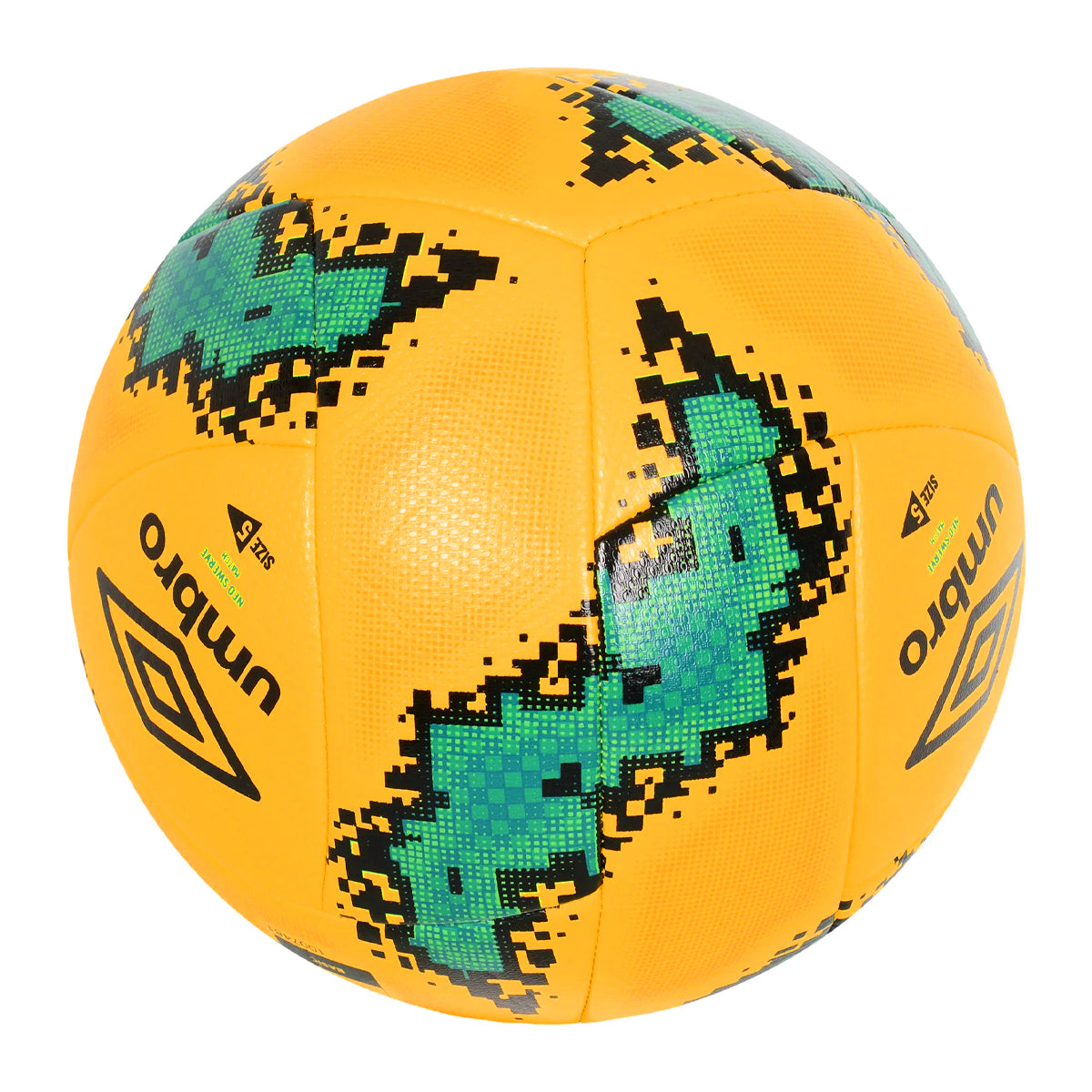 Yellow-Black-Alexandrite-Toucan - Back - Umbro Neo Swerve Premier Fq Football
