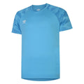 Sky Blue-White - Front - Umbro Childrens-Kids Atlas Jersey