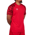 Vermillion-Jester Red - Side - Umbro Childrens-Kids Atlas Jersey