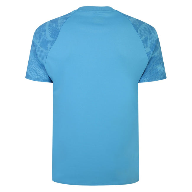 Sky Blue-White - Back - Umbro Childrens-Kids Atlas Jersey