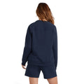 Navy-White - Back - Umbro Womens-Ladies Club Leisure Sweatshirt