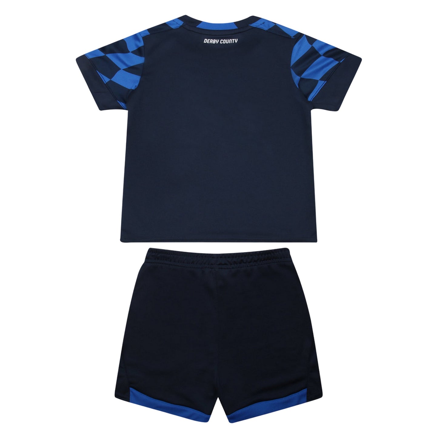 Royal Blue-Navy Blue - Back - Umbro Childrens-Kids 23-24 Derby County FC Away Kit