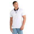 White - Side - Umbro Mens Williams Racing Polo Jersey
