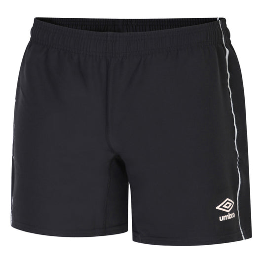 Black - Front - Umbro Mens Training Rugby Shorts