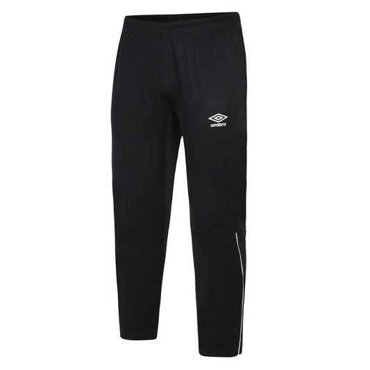 Black - Front - Umbro Mens Knitted Rugby Drill Pants