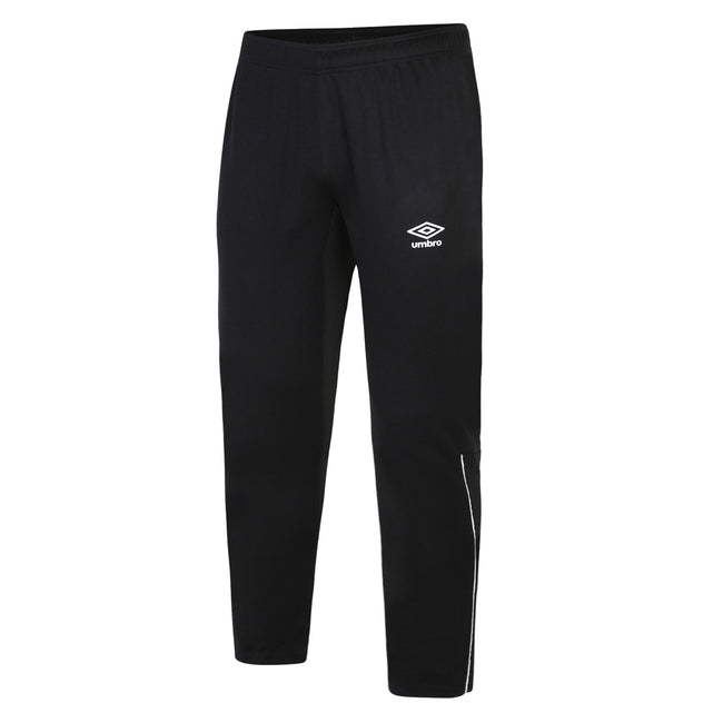 Black - Front - Umbro Mens Knitted Rugby Drill Pants