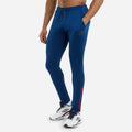 Estate Blue-Rococo Red - Front - Umbro Mens Pro Training Polyester Tracksuit Bottoms