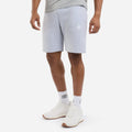 Grey Marl - Front - Umbro Mens Fleece Logo Casual Shorts