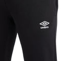 Black - Pack Shot - Umbro Mens Fleece Jogging Bottoms