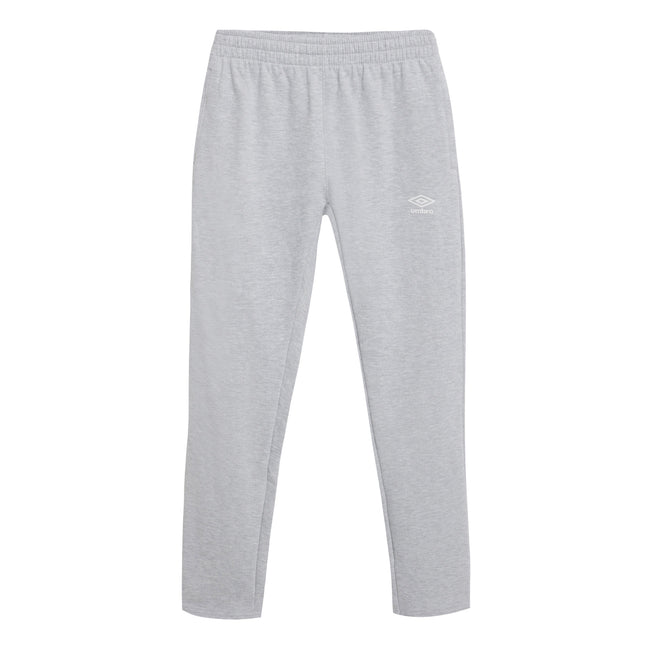 Grey Marl - Front - Umbro Mens Fleece Jogging Bottoms