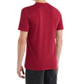 Tibetan Red - Side - Umbro Mens Stacked Logo T-Shirt
