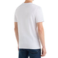 Brilliant White-Black - Back - Umbro Mens Stacked Logo T-Shirt