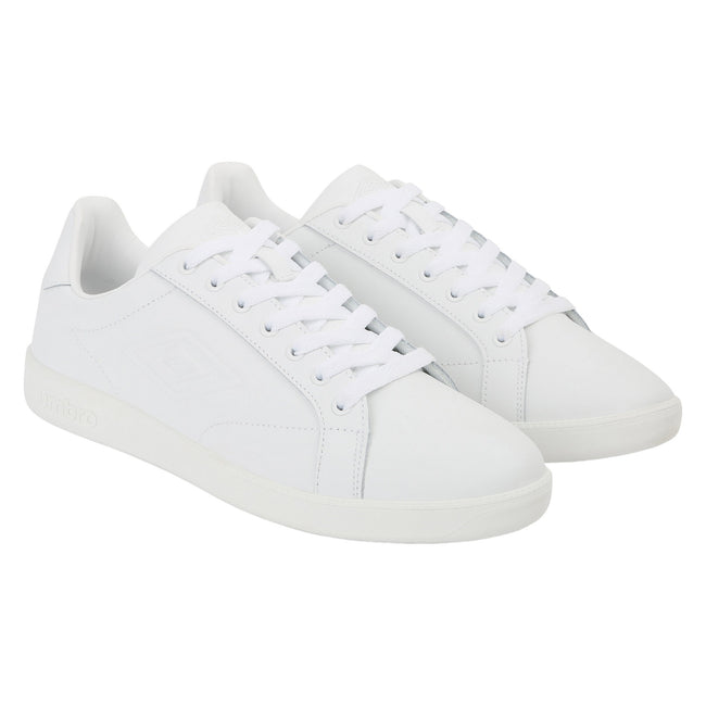 White - Front - Umbro Mens Cheetham Trainers