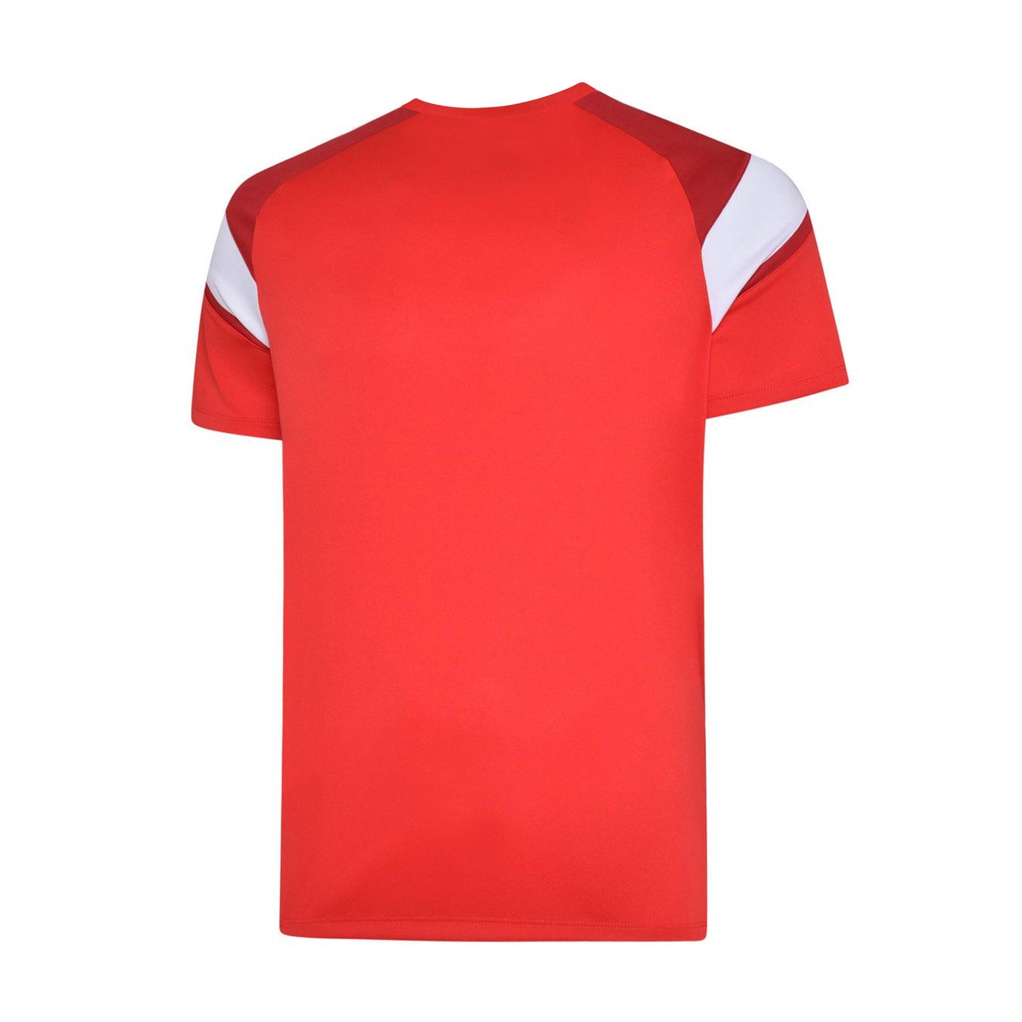 Vermillion-Chili Pepper Red-Brilliant White - Back - Umbro Mens Training Jersey