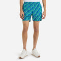 Quetzal Green - Front - Umbro Mens Printed Swim Shorts