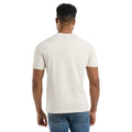 White Sand - Back - Umbro Mens Layered Box Logo T-Shirt