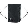 Black-White - Front - Umbro Team Training 2 Drawstring Bag