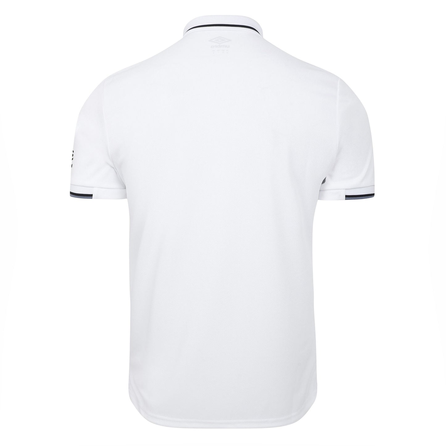 White - Back - Umbro Mens Tipped Golf Polo Shirt