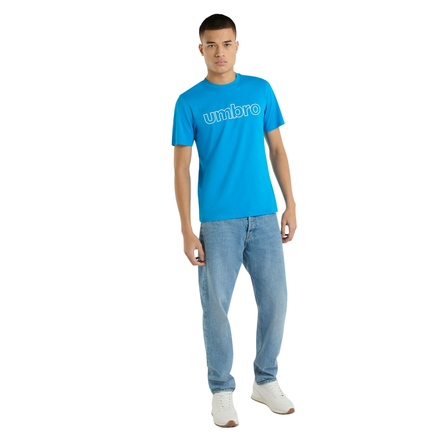 Cloissone - Lifestyle - Umbro Mens Linear Logo T-Shirt