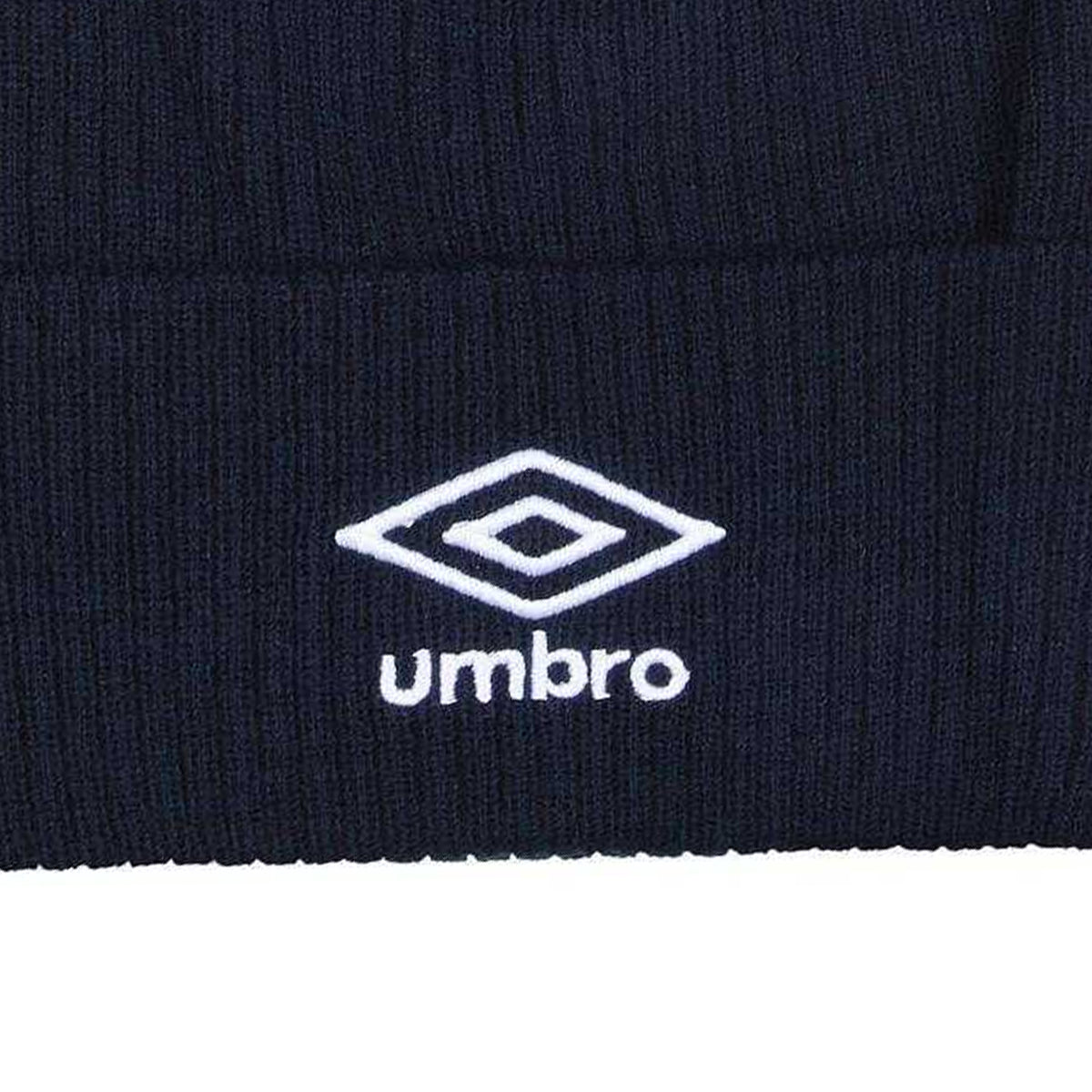 Navy - Lifestyle - Umbro Childrens-Kids Bobble Beanie