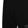 Black-Carbon - Back - Umbro Childrens-Kids Vier Shorts