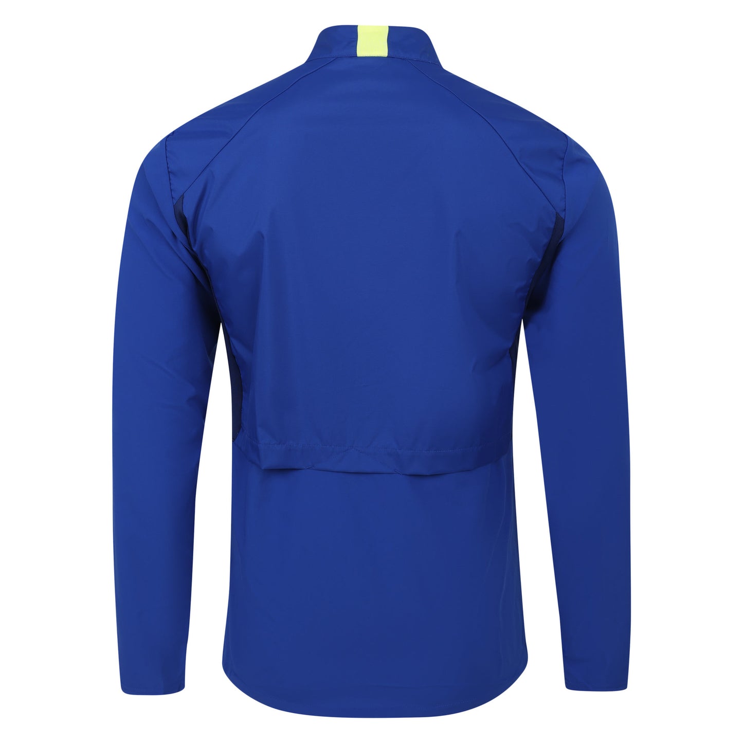 Deep Surf-Blue Depth-Safety Yellow - Back - Umbro Mens Premier Pro Training Jacket