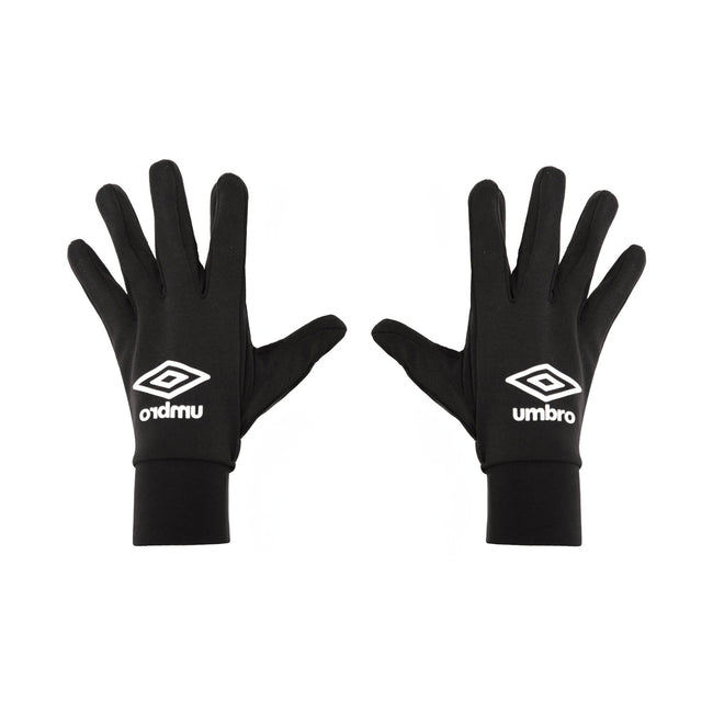 Black - Back - Umbro Unisex Adult Technical Winter Gloves