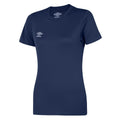 Navy - Front - Umbro Womens-Ladies Club Jersey