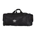 Black - Back - Umbro Megadeck II Wheeled Duffel Bag