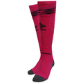 Beetroot Purple-Black - Back - Umbro Diamond Football Socks