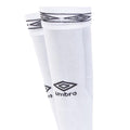 White-Black - Side - Umbro Diamond Football Socks