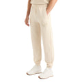 Oatmeal Marl - Front - Umbro Mens Crest Jogging Bottoms