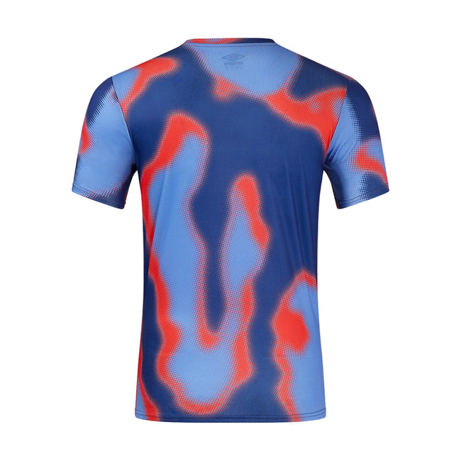 Persian Jewel-Poppy Red - Back - Umbro Unisex Adult 24-25 Ipswich Town FC Short-Sleeved Jersey