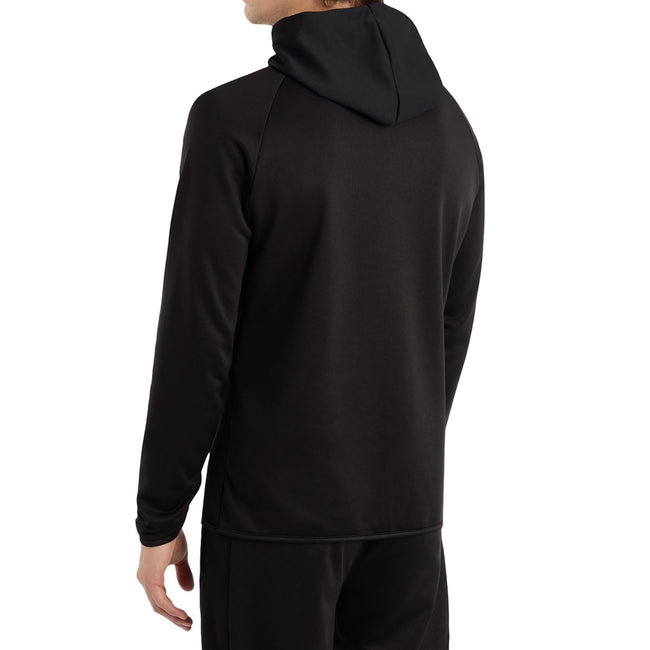 Black - Back - Umbro Mens Sportswear Full Zip Raglan Hoodie