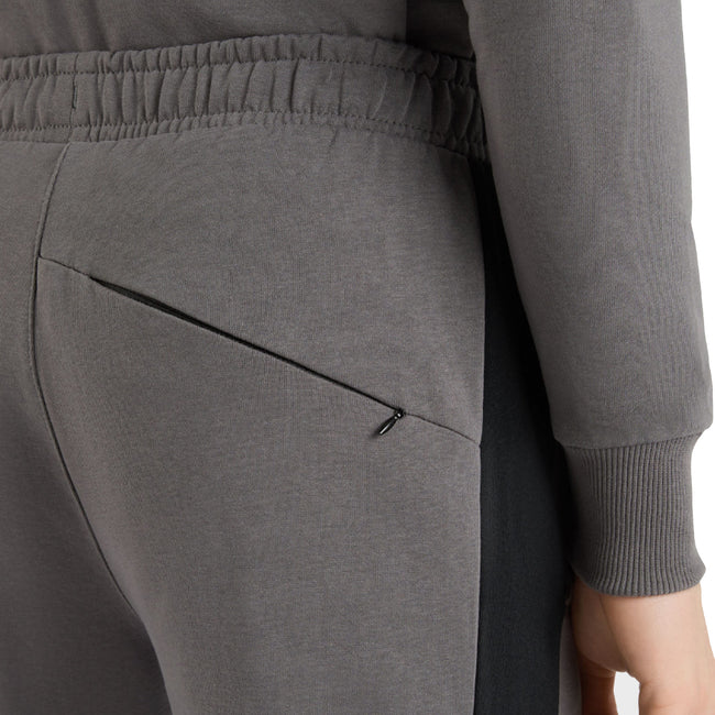 Castle Rock-Black - Pack Shot - Umbro Mens Terrace Jogging Bottoms