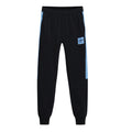 Black-Azure Blue - Front - Umbro Mens Terrace Jogging Bottoms