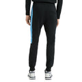Black-Azure Blue - Side - Umbro Mens Terrace Jogging Bottoms