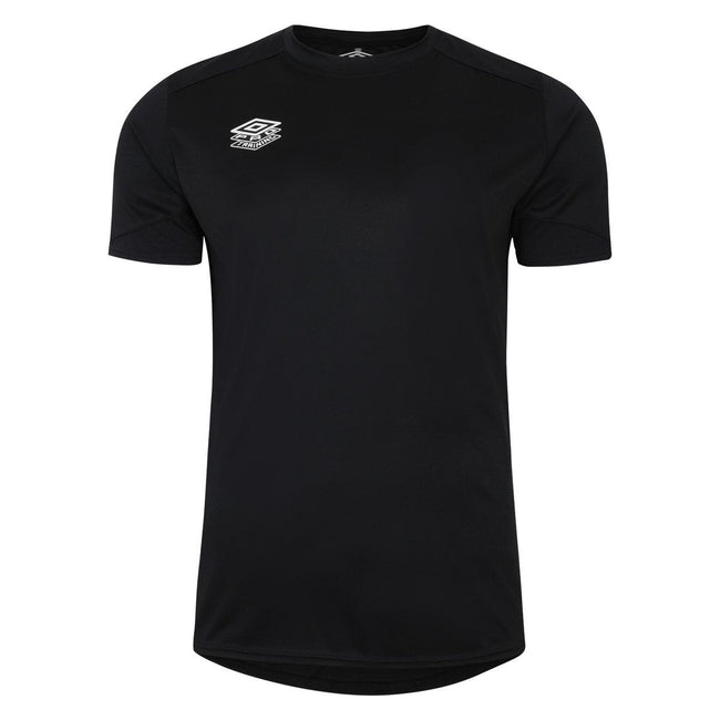 Black - Front - Umbro Childrens-Kids Optimus Training T-Shirt