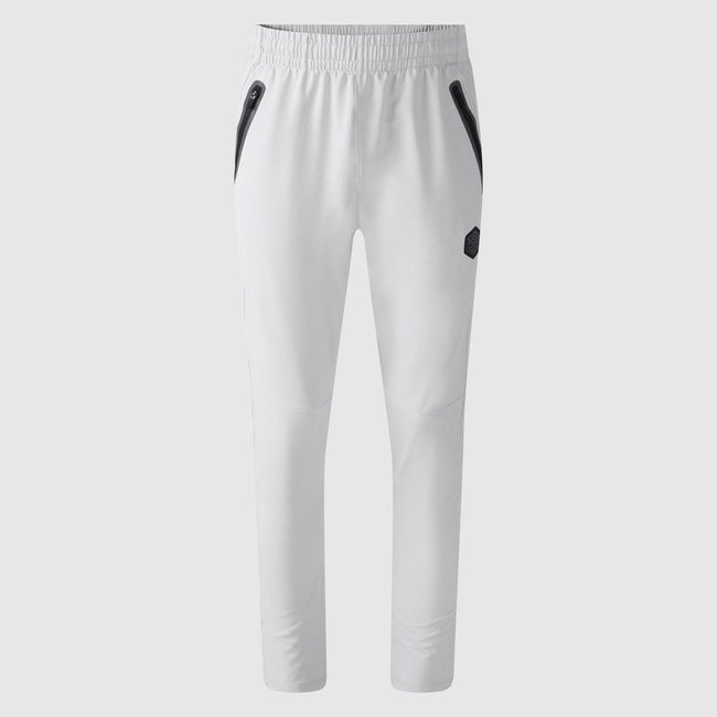 Harbour Mist-Black - Front - Umbro Mens Pro Training Elite Hybrid Trousers