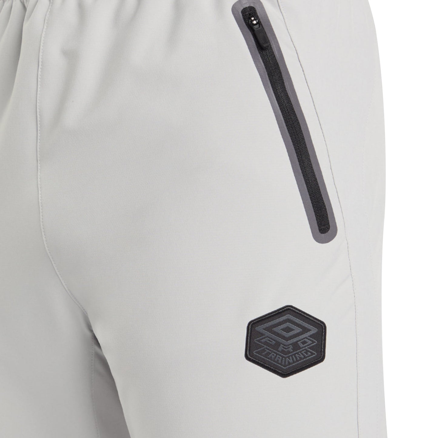 Harbour Mist-Black - Pack Shot - Umbro Mens Pro Training Elite Hybrid Trousers