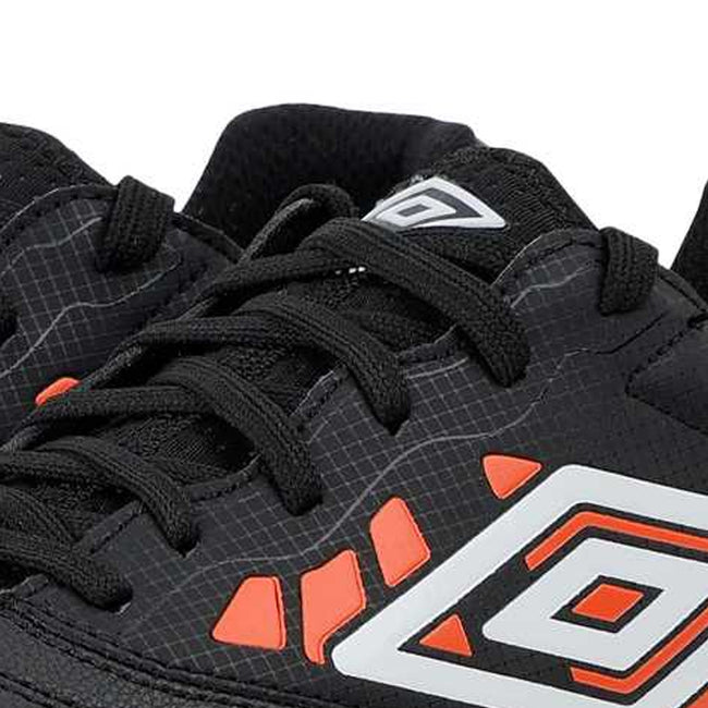 Black-White-Dragon Fire - Pack Shot - Umbro Mens Tocco IV Club FG Football Boots
