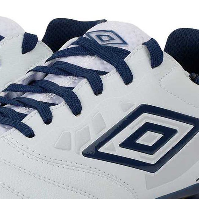 White-Poseidon-Blazing Yellow - Pack Shot - Umbro Mens Tocco IV Club FG Football Boots