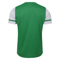 Emerald-Brilliant White - Back - Umbro Mens Cavelle Jersey T-Shirt