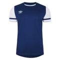 Navy-Brilliant White - Front - Umbro Childrens-Kids Cavelle Jersey